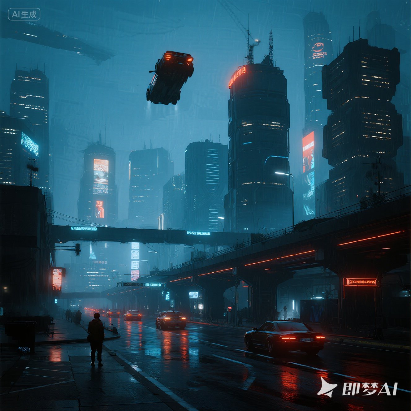 Cyberpunk Cityscape